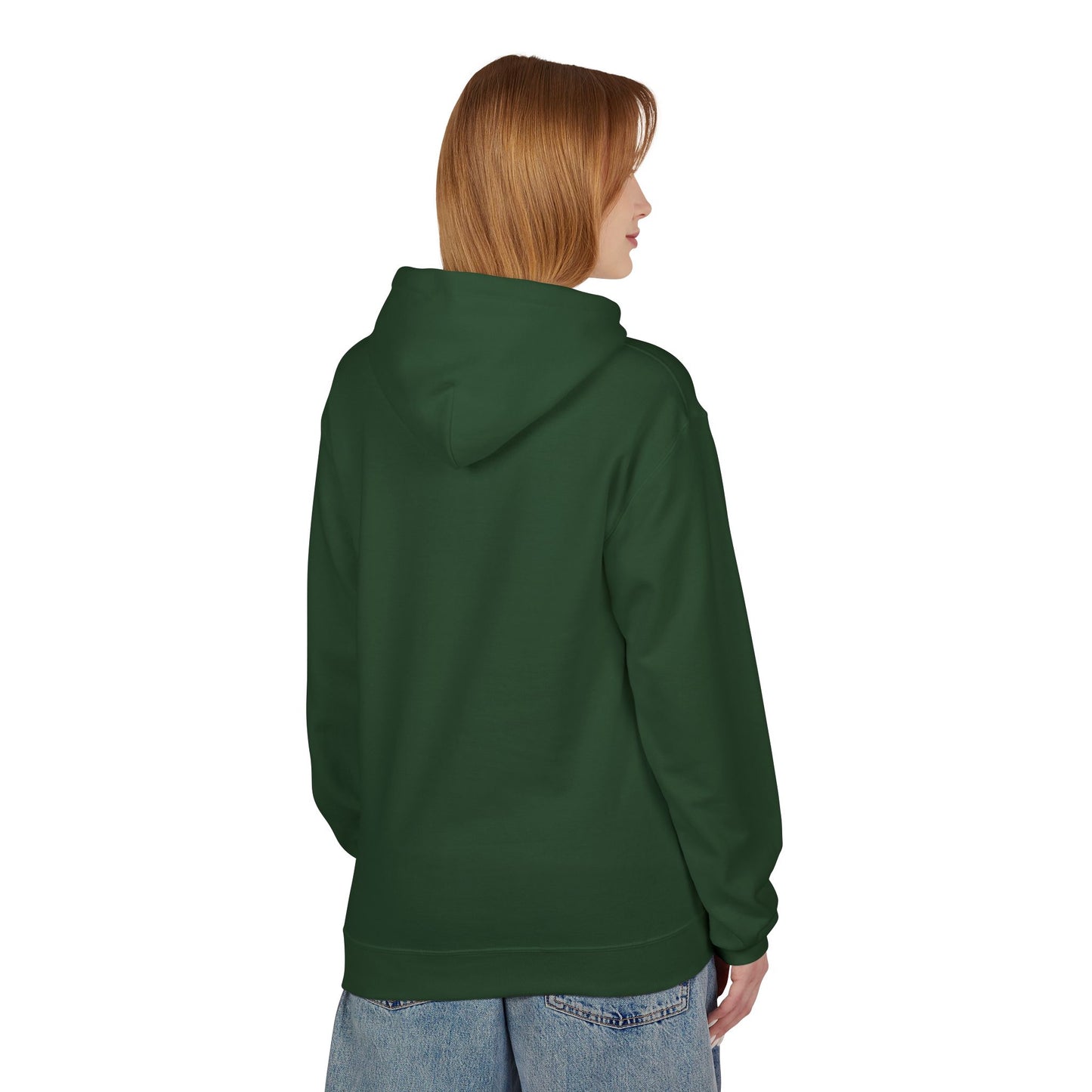A Custom Shy Lion Hoodie — "It's a Jungle Out There" Outdoor Wildlife Sweatshirt
