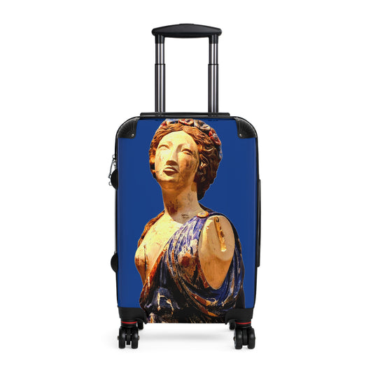 The Future Photography-Driven, Lightweight Suitcases, Custom Durable Travel Designer Suitcase of a 16th Century spirit of the Sea