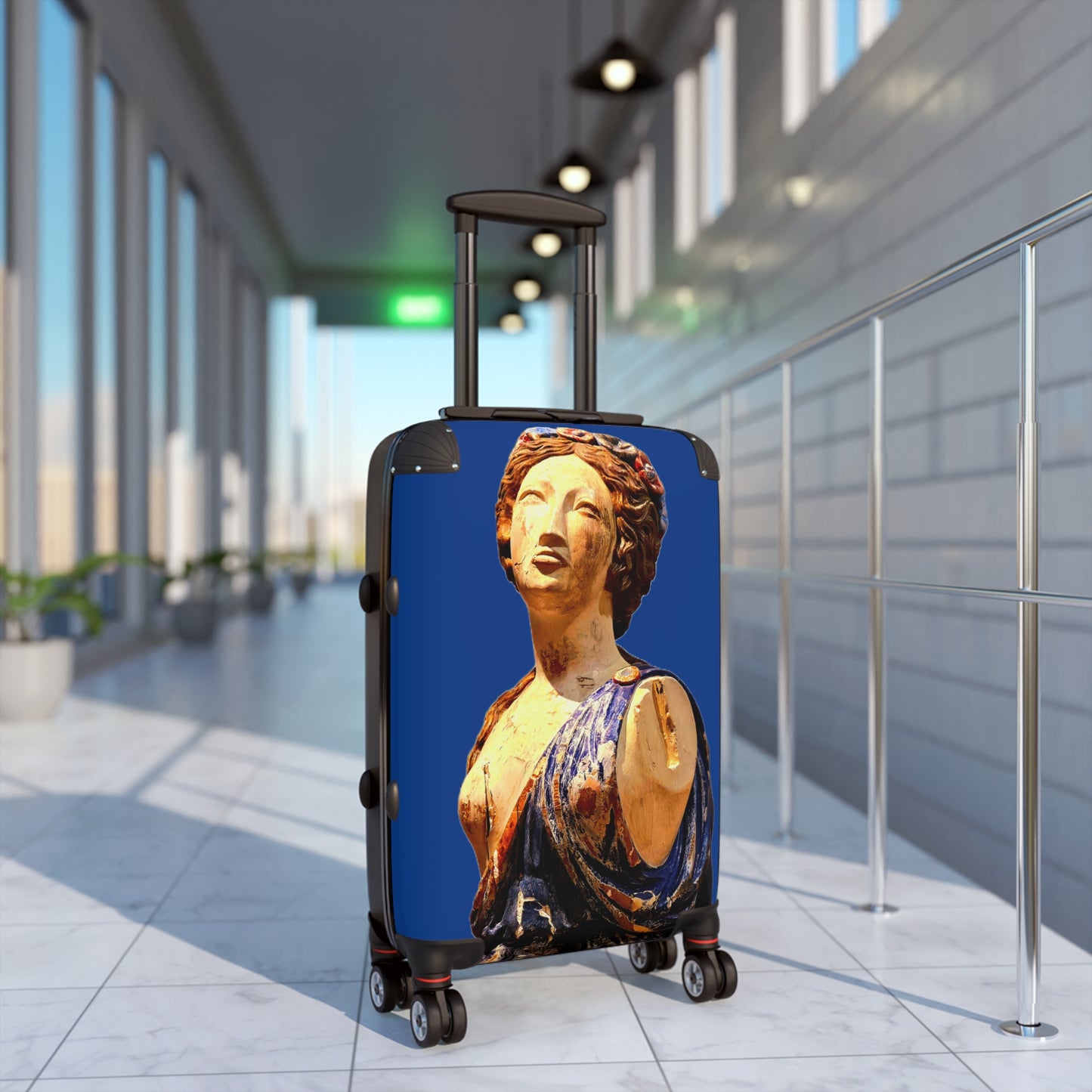 The Future Photography-Driven, Lightweight Suitcases, Custom Durable Travel Designer Suitcase of a 16th Century spirit of the Sea