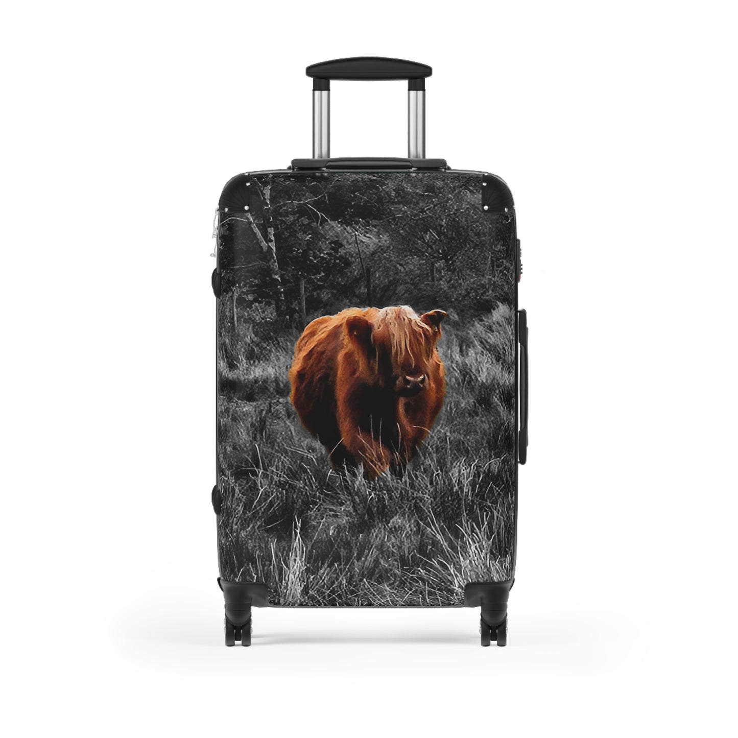 The Future Photography-Driven, Lightweight Suitcases, Custom Durable Travel Designer Suitcase, Charlie, the Coo of the Highlands/Ultra-Light Effortless Travel
