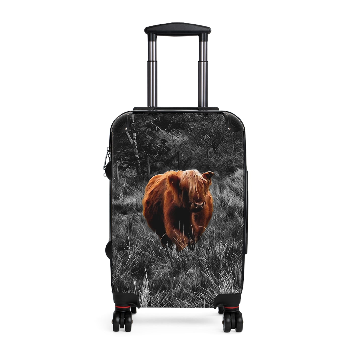 The Future Photography-Driven, Lightweight Suitcases, Custom Durable Travel Designer Suitcase, Charlie, the Coo of the Highlands/Ultra-Light Effortless Travel