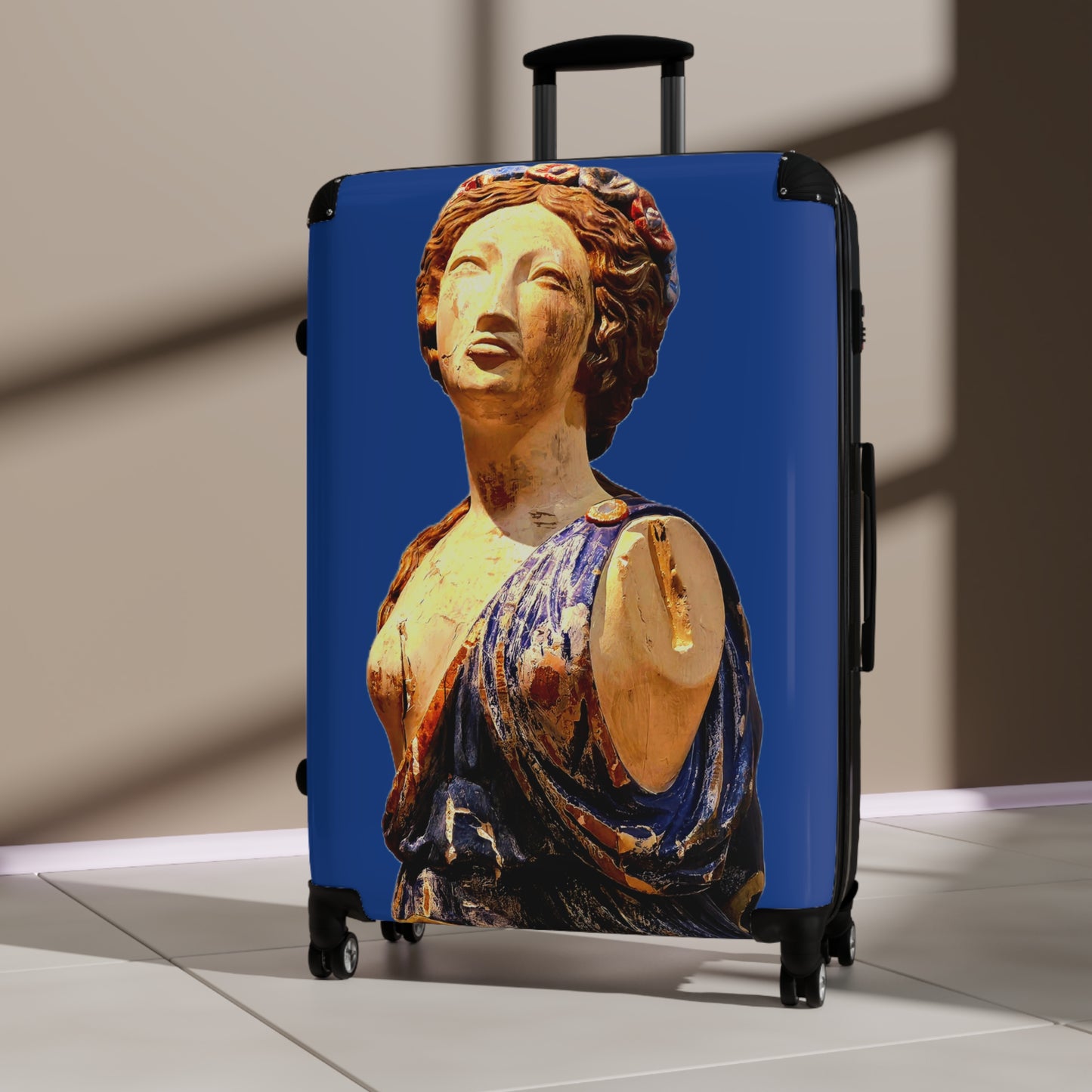 The Future Photography-Driven, Lightweight Suitcases, Custom Durable Travel Designer Suitcase of a 16th Century spirit of the Sea