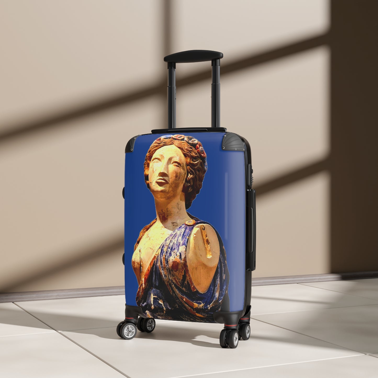 The Future Photography-Driven, Lightweight Suitcases, Custom Durable Travel Designer Suitcase of a 16th Century spirit of the Sea