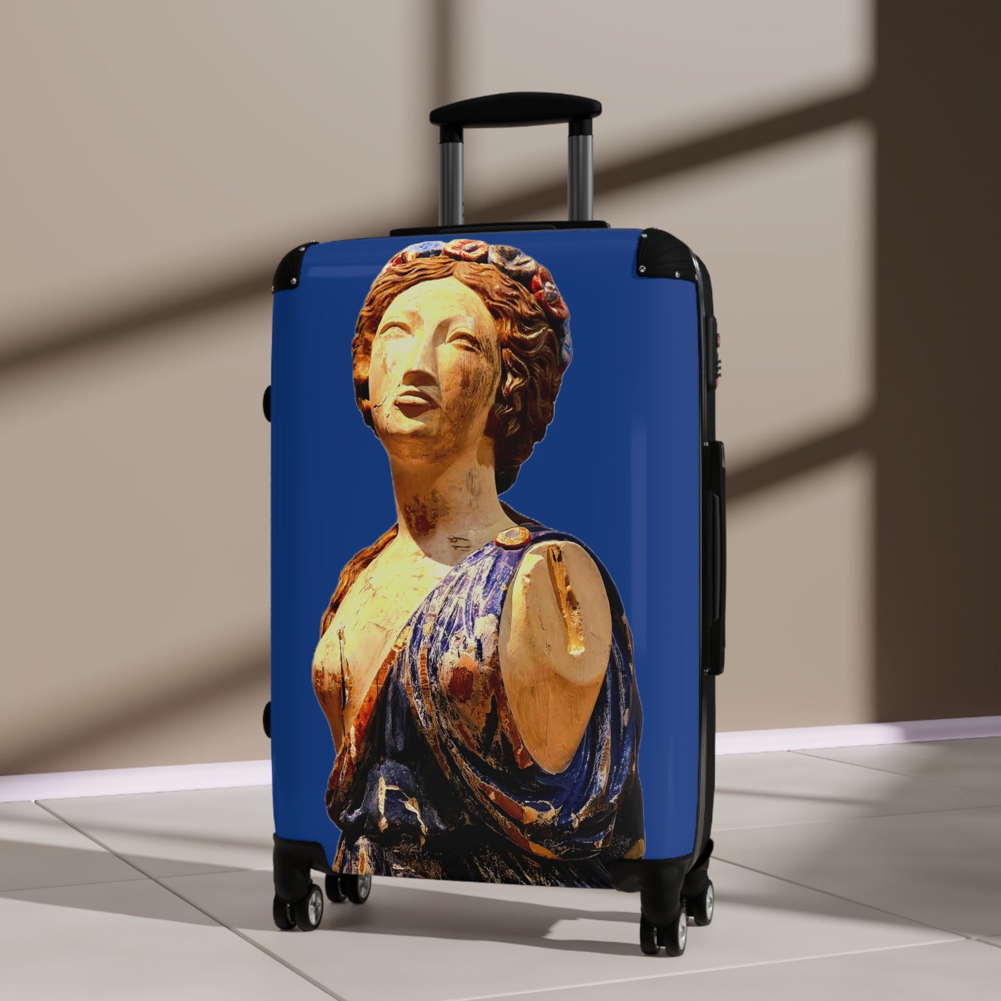 The Future Photography-Driven, Lightweight Suitcases, Custom Durable Travel Designer Suitcase of a 16th Century spirit of the Sea